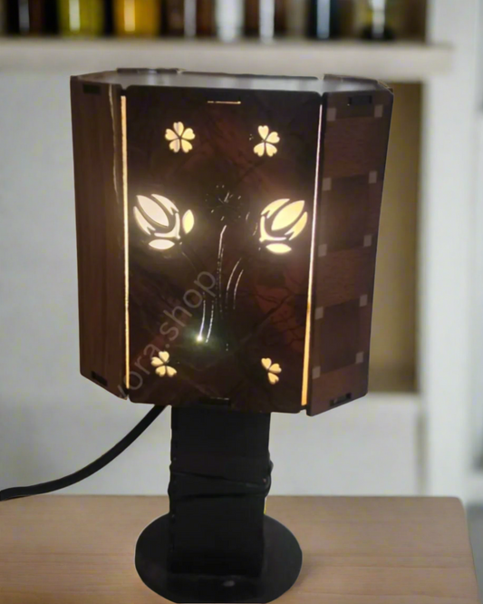 Wooden Table Lamp-Lamp for Bedroom